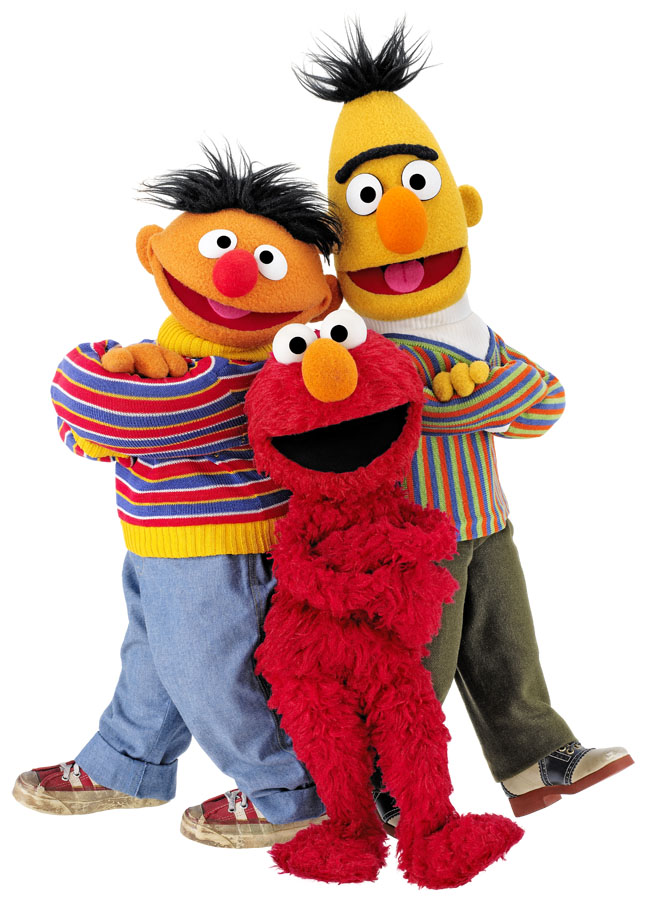 Bert, Ernie & Elmo